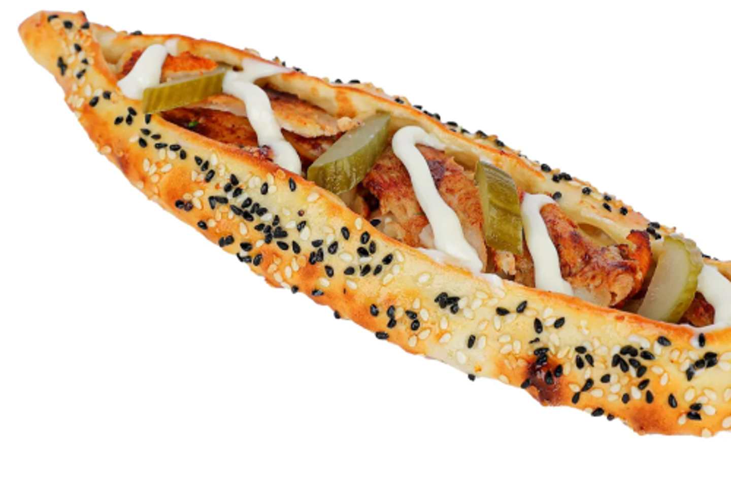 فطيرة شاورما دجاج