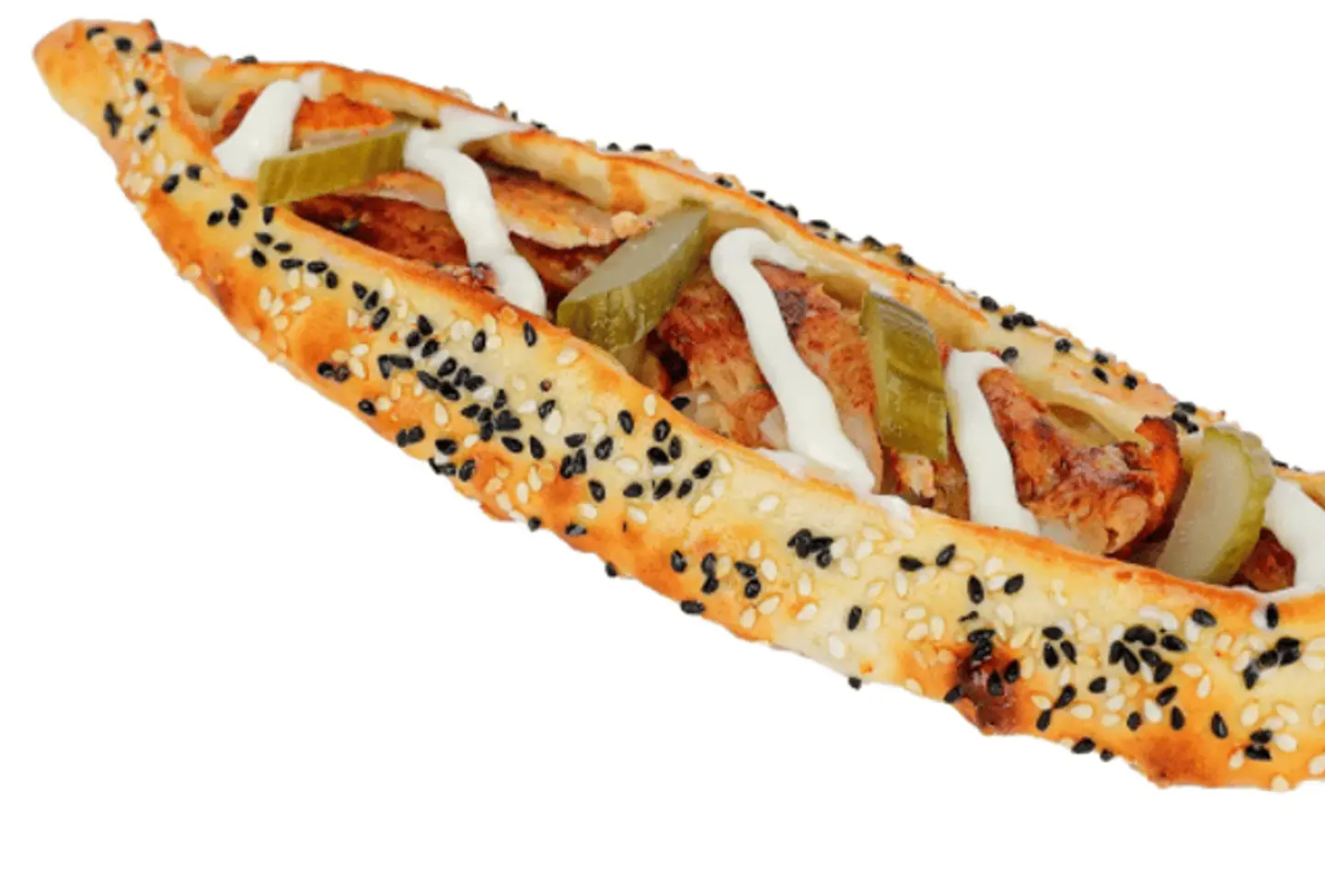 فطيرة شاورما دجاج