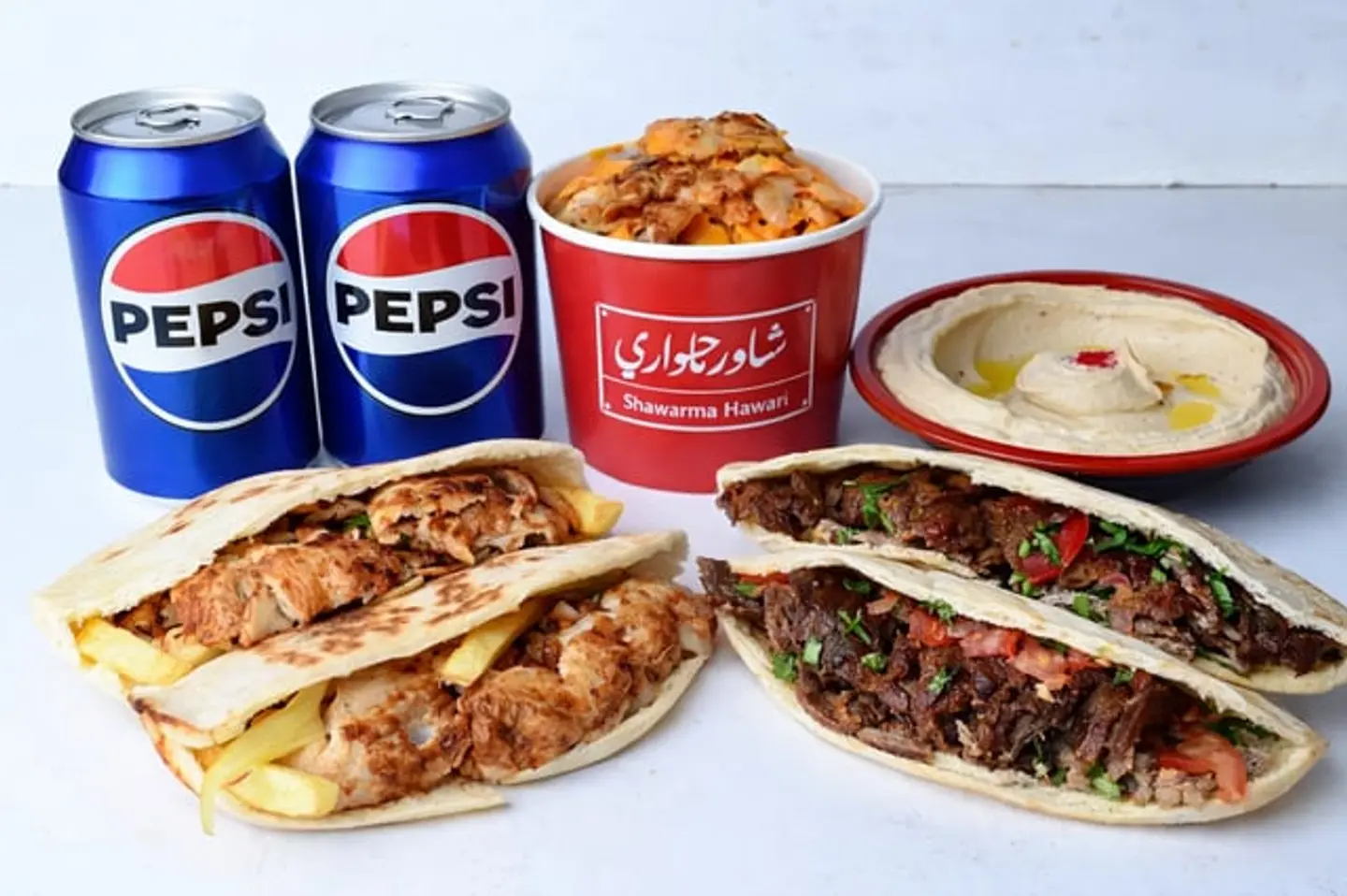 لمة حواري : 4 شاورما حواري