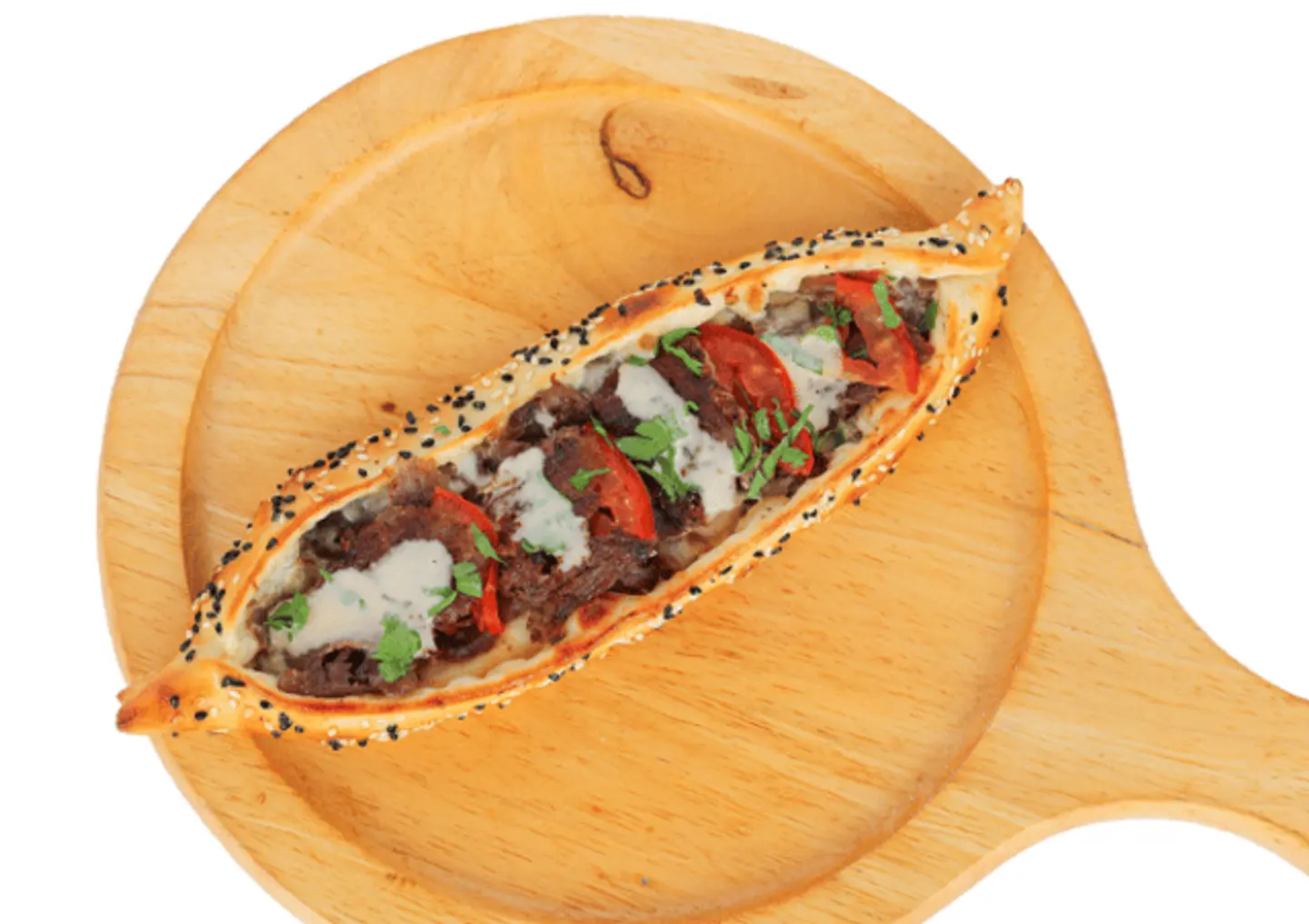 فطيرة شاورما لحم