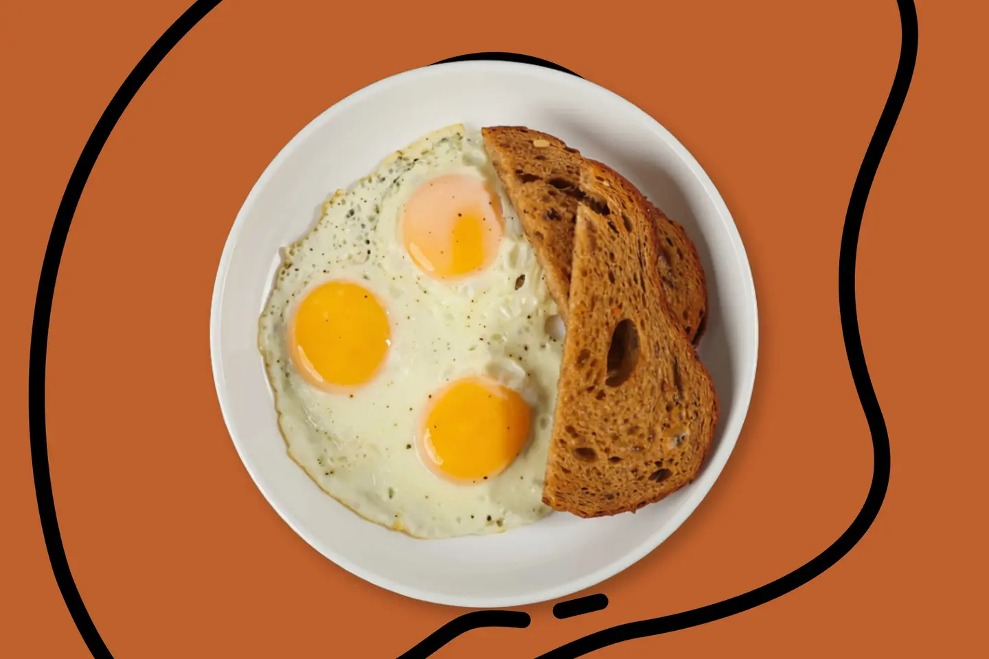 Eggs Sunny Side Up