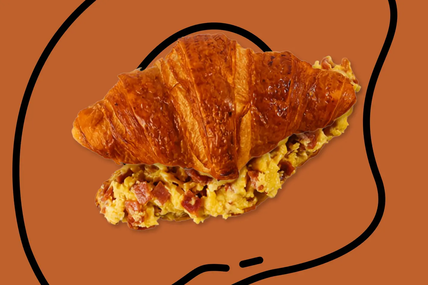 Bacon & Egg Croissant