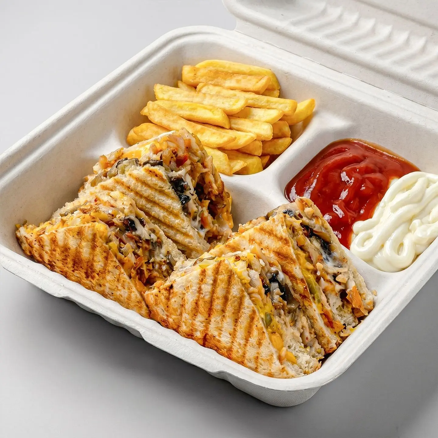 Mushroom Shawarma Club