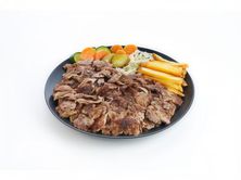 صحن شاورما لحم