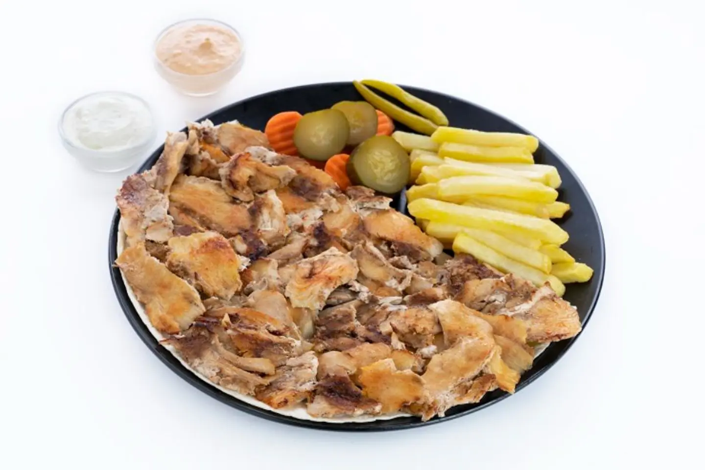 صحن شاورما دجاج - صحن شاورما دجاج كبير