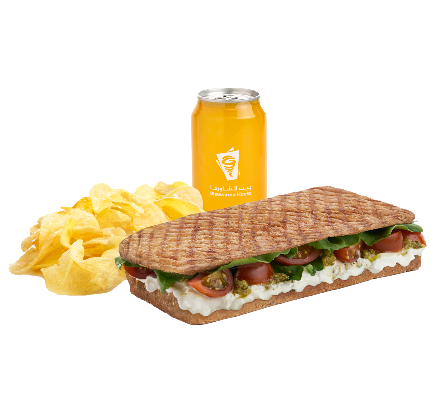 Flat Burrata Cheese Meal