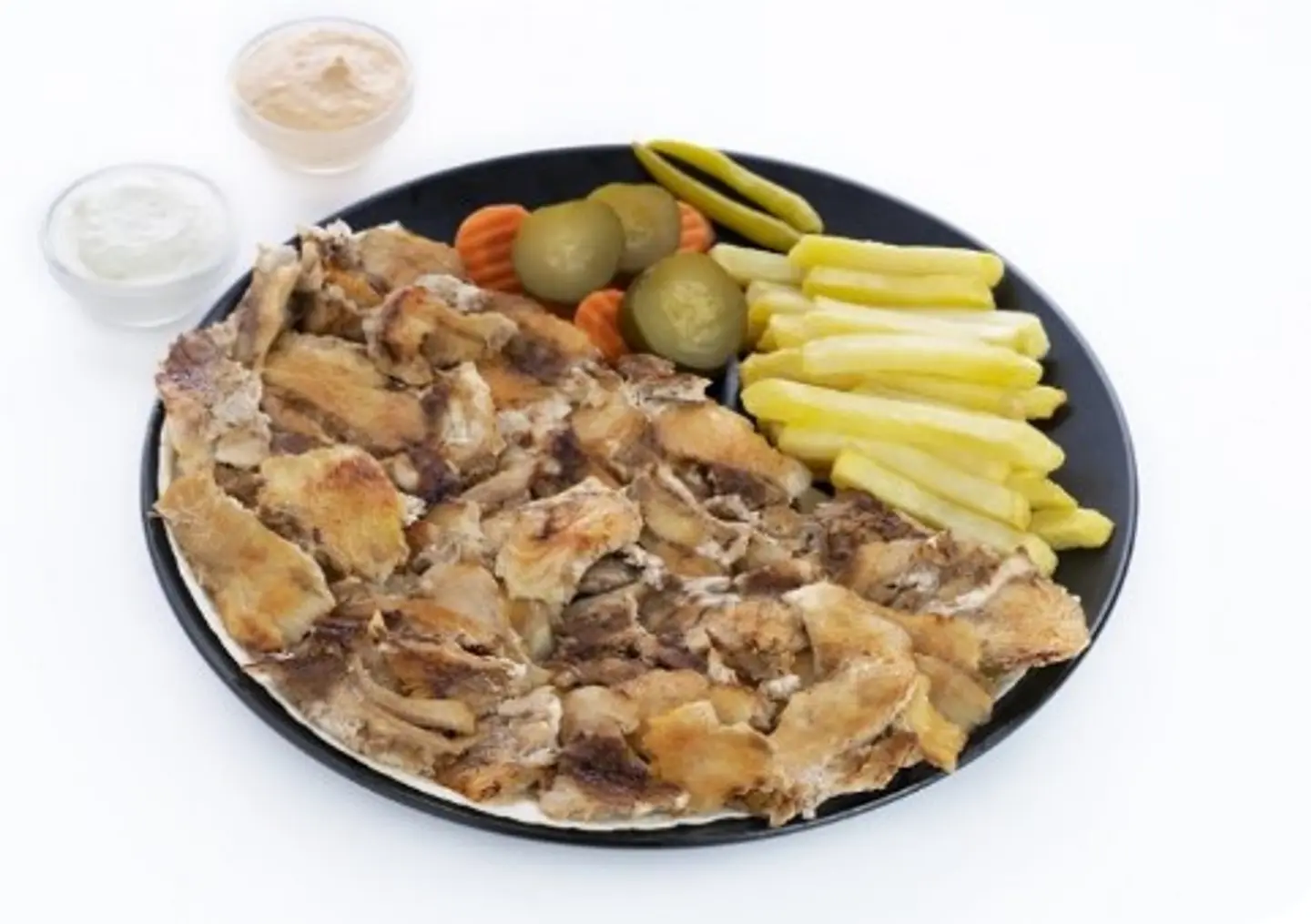 صحن شاورما دجاج ثوميلا - صحن شاورما دجاج كبير ثوميلا