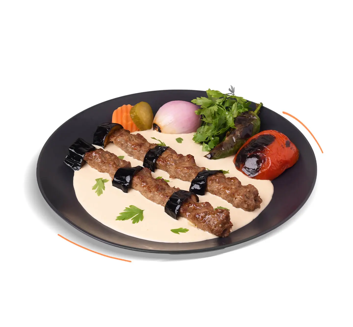 كيتو باذنجان كباب