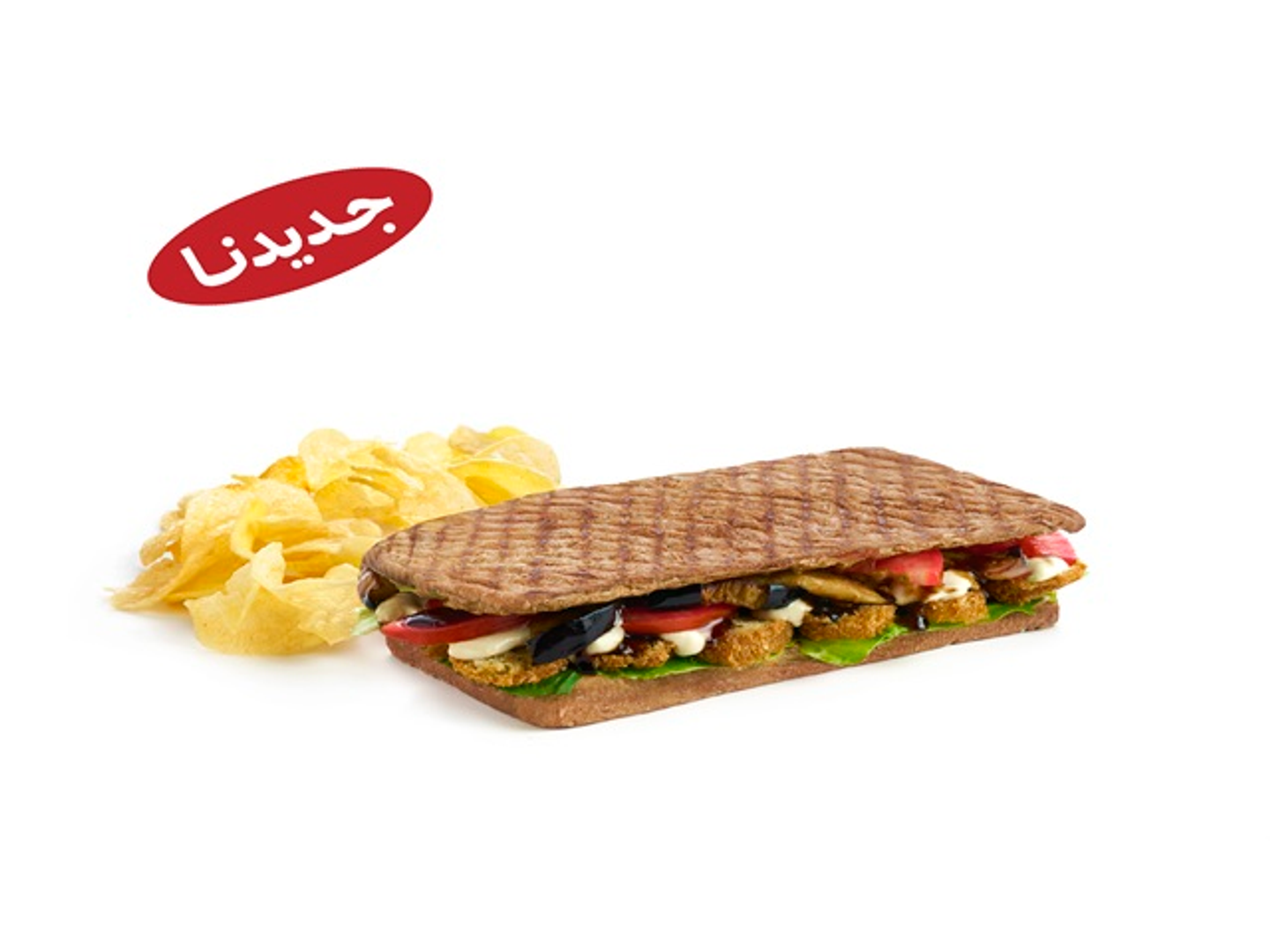 Flat Falafel Meal