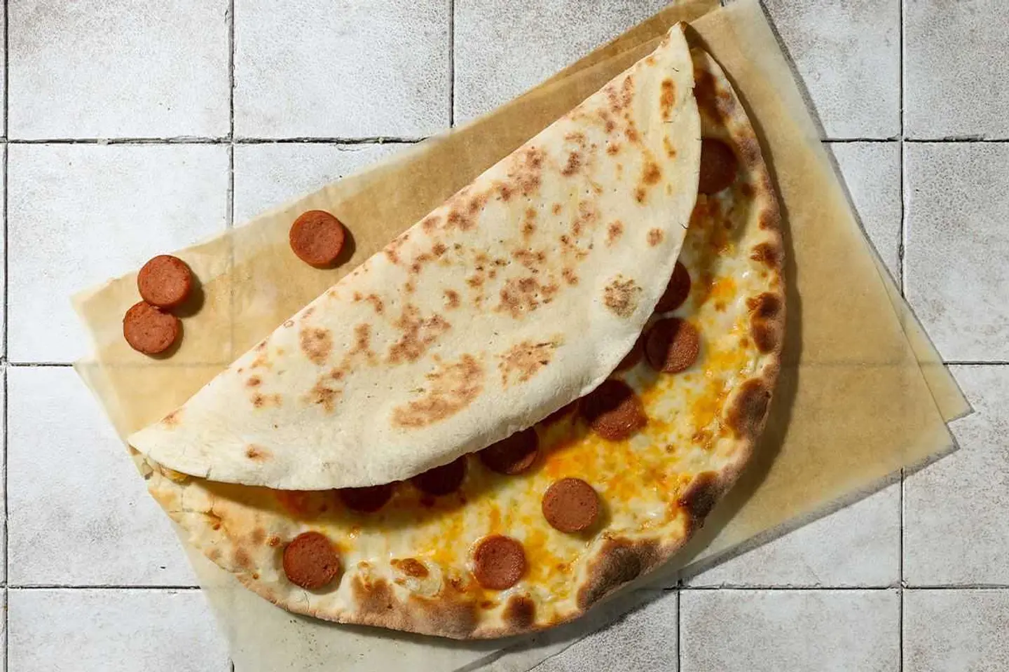 Hot Dog & Cheese Manakeesh