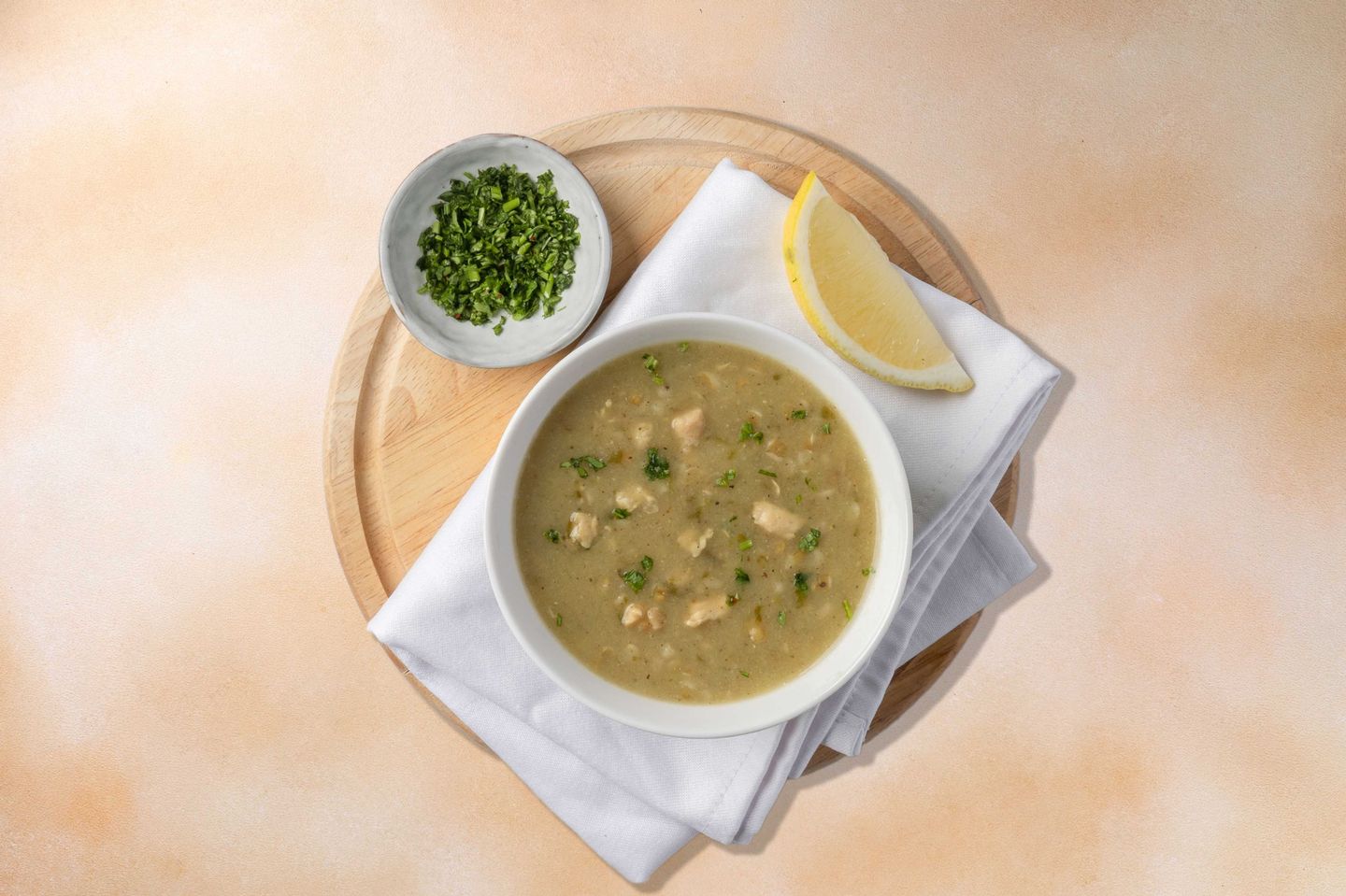 شوربة الفريكة بالدجاج