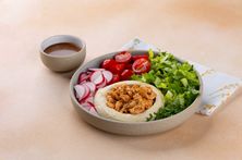 بولة شاورما دجاج وحمص