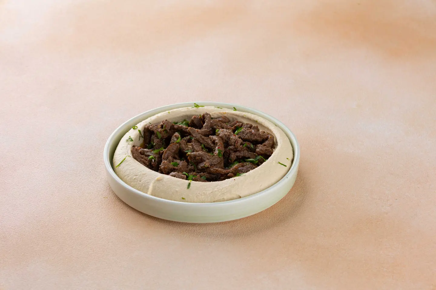 Hummus Beef Shawarma