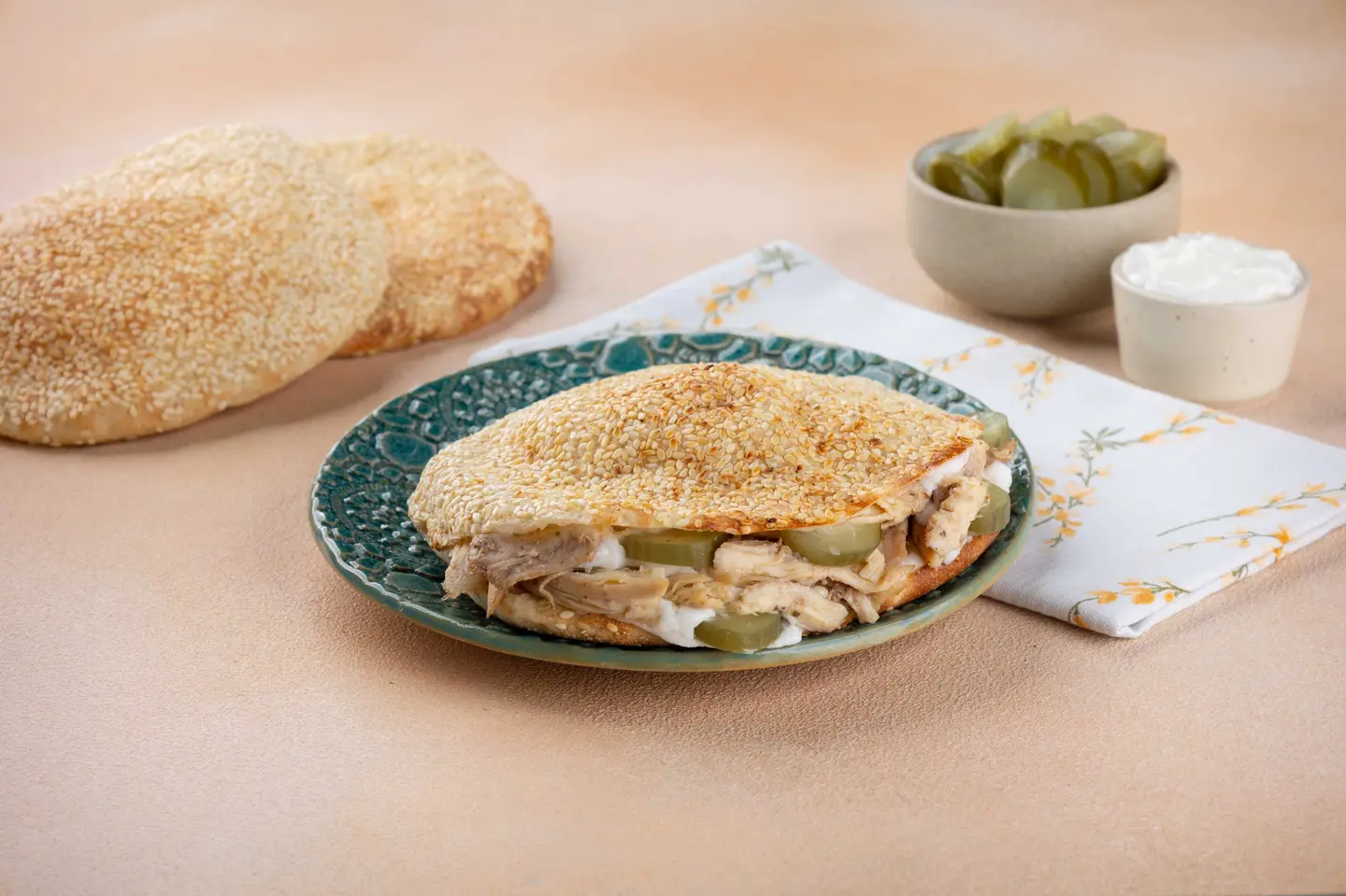 Pulled Chicken Pocket