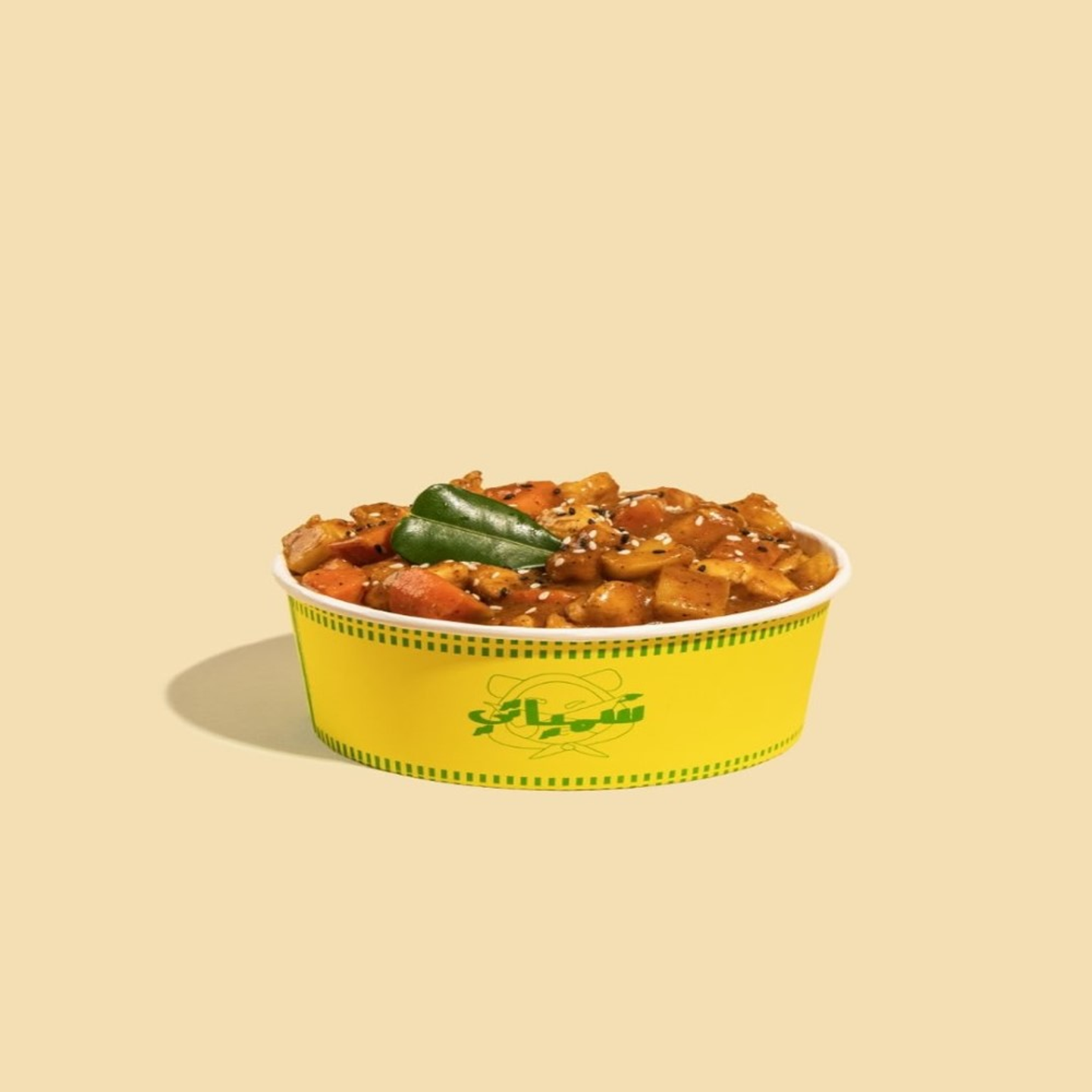 طبق دجاج ناسي بادانج