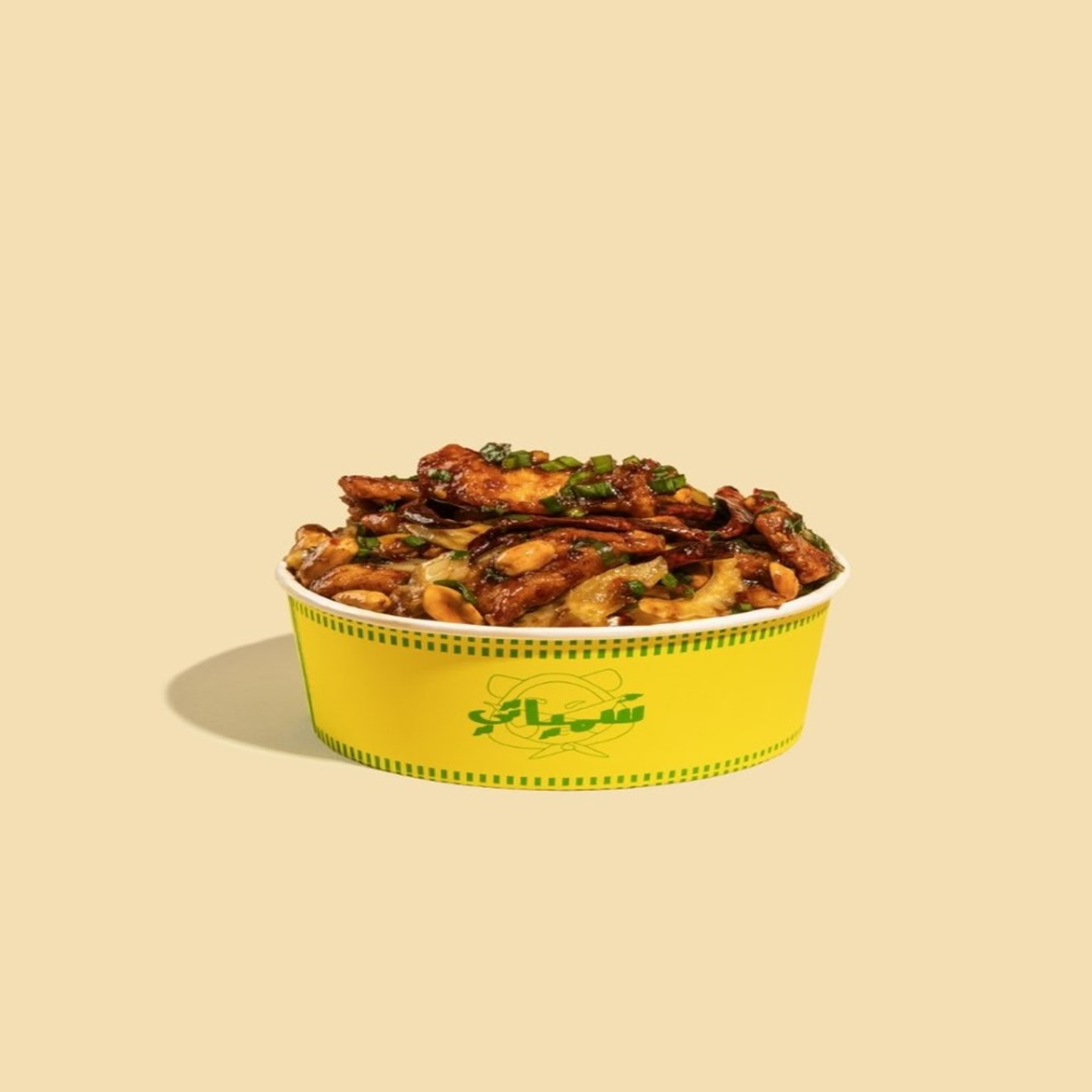 طبق روبيان كونغ باو
