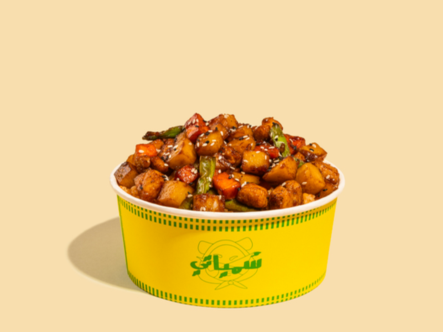 دجاج بصلصة السامبال المقلي