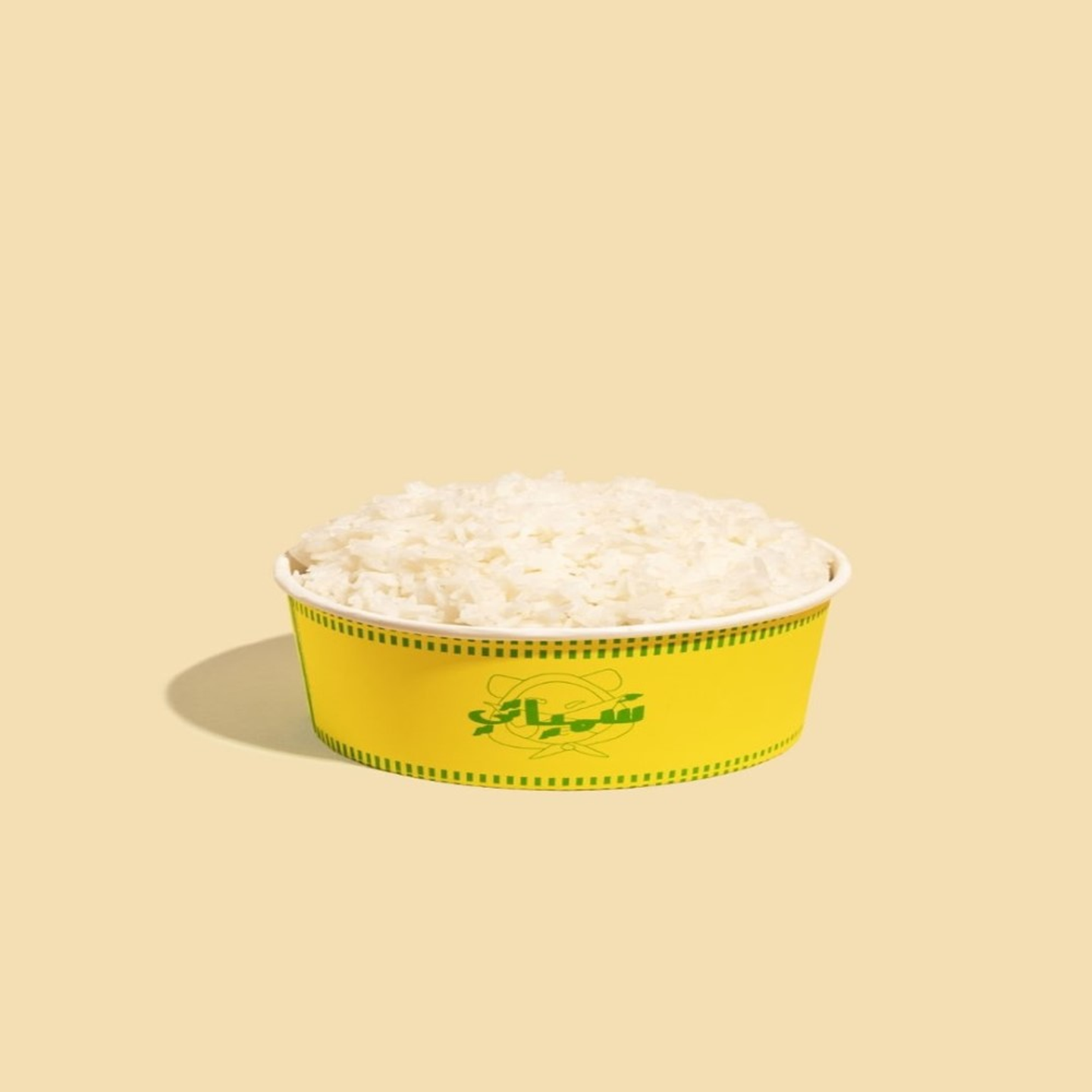 طبق أرز أبيض