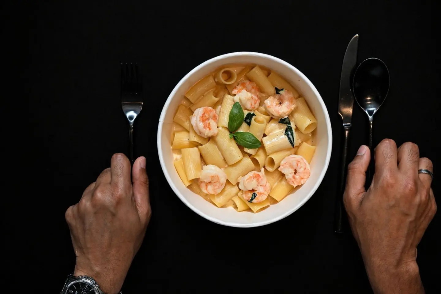 Rigatoni Shrimp