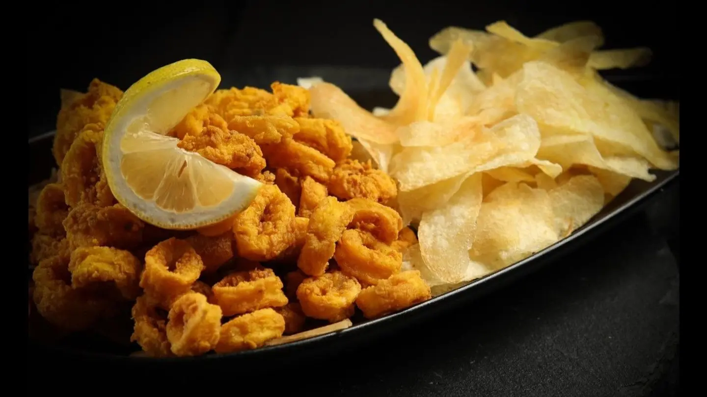 Fried Calamari Dish