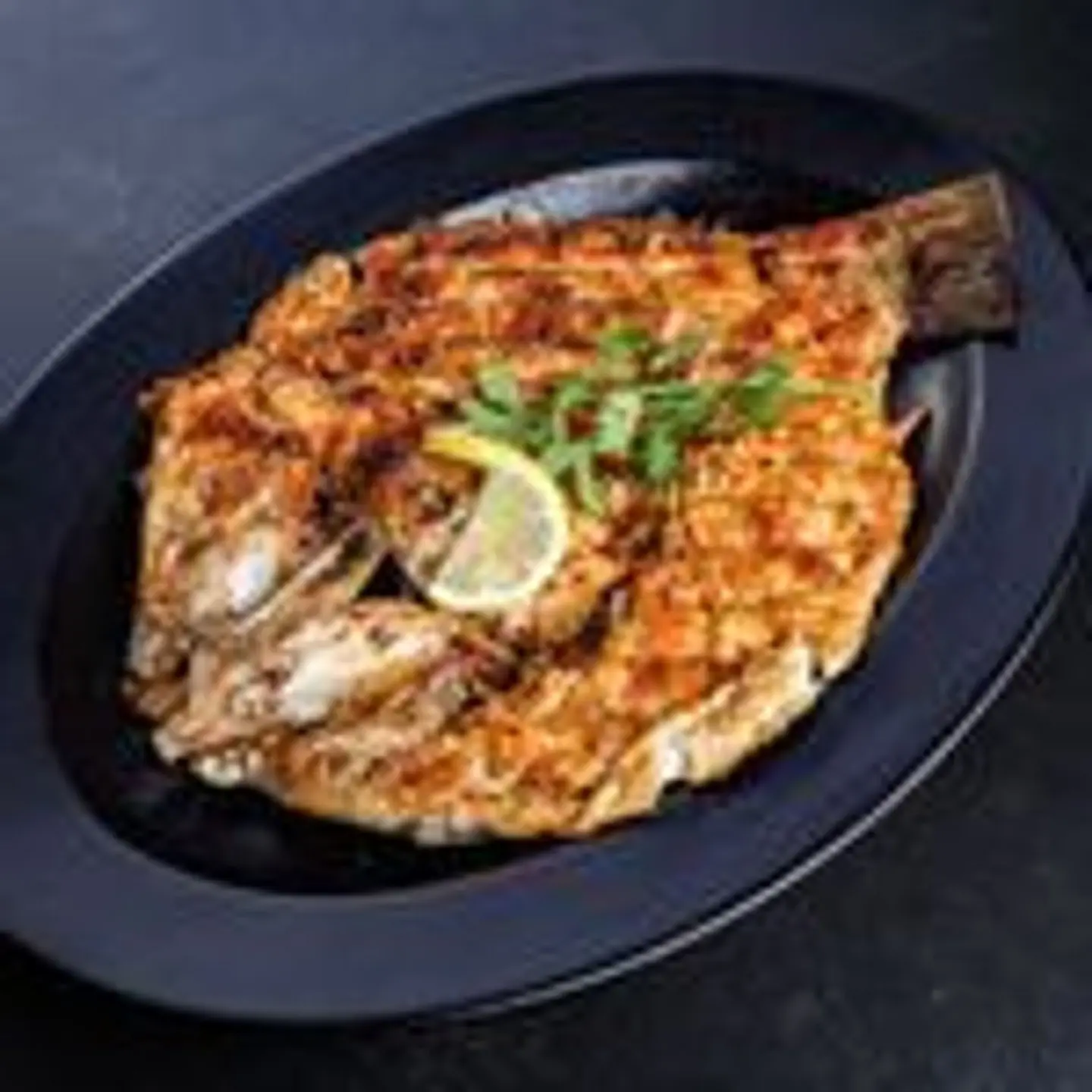 سمك هامور مشوي