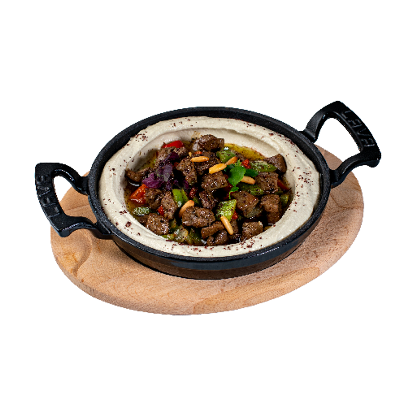 Qcm Liver & Hummus Plate