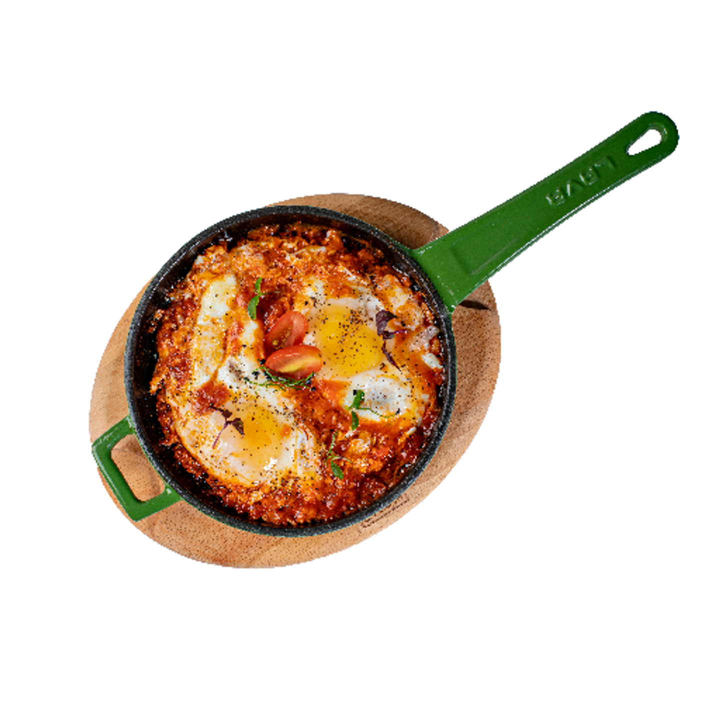 Eggs Provencal Plate