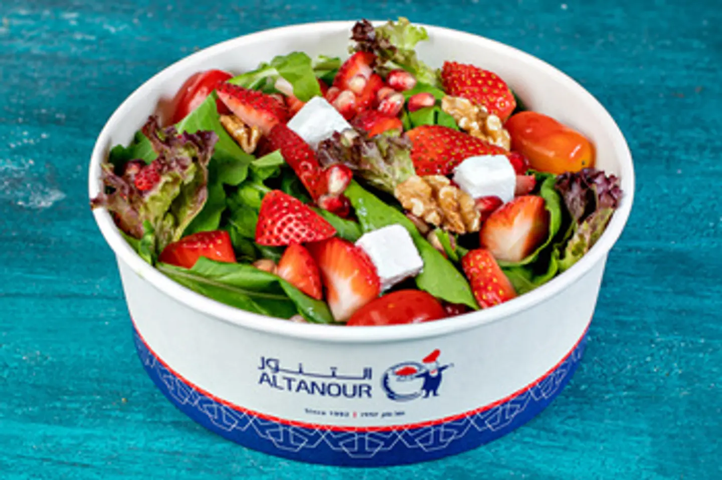 Arugula & Strawberries Salad