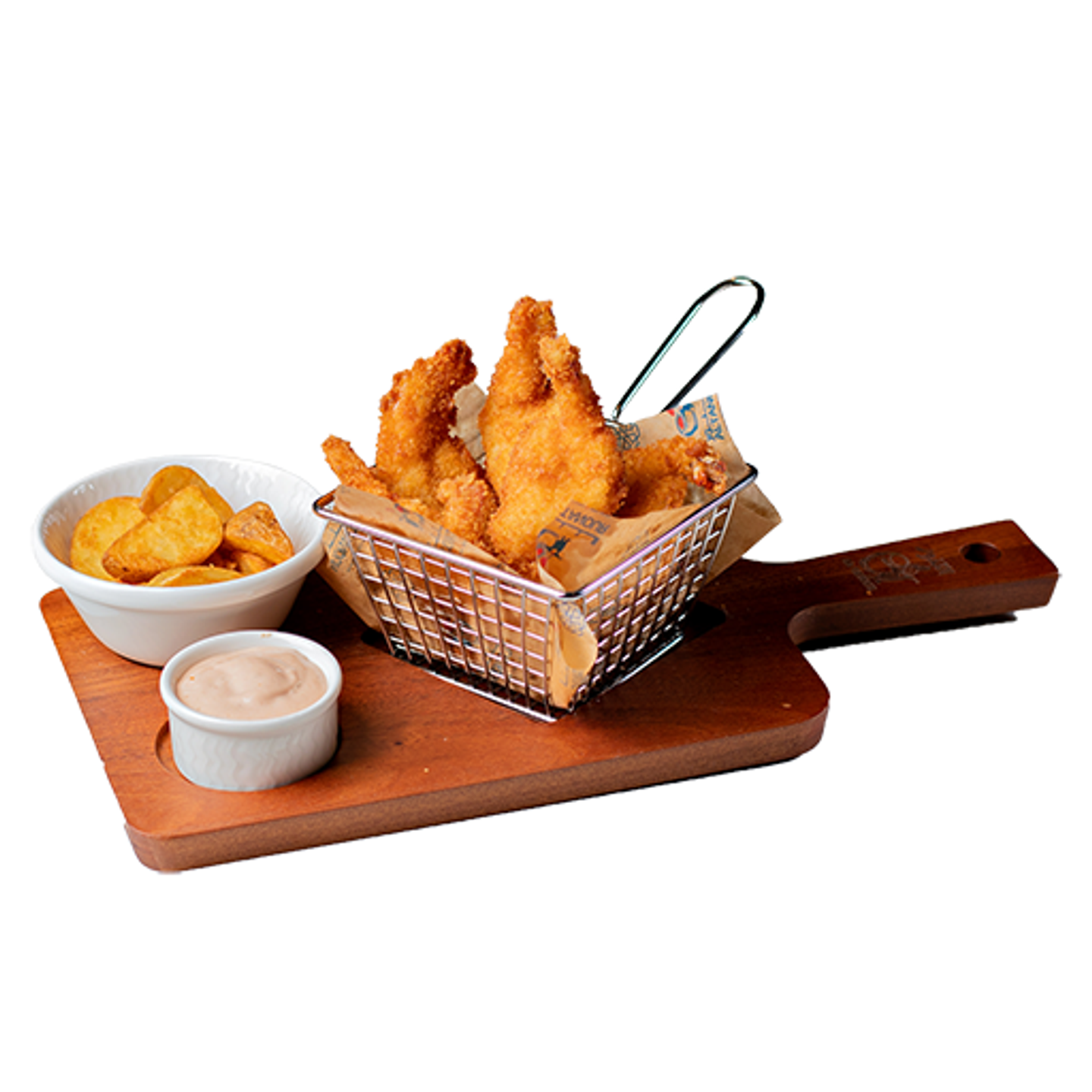 روبيان مقلي بروستد