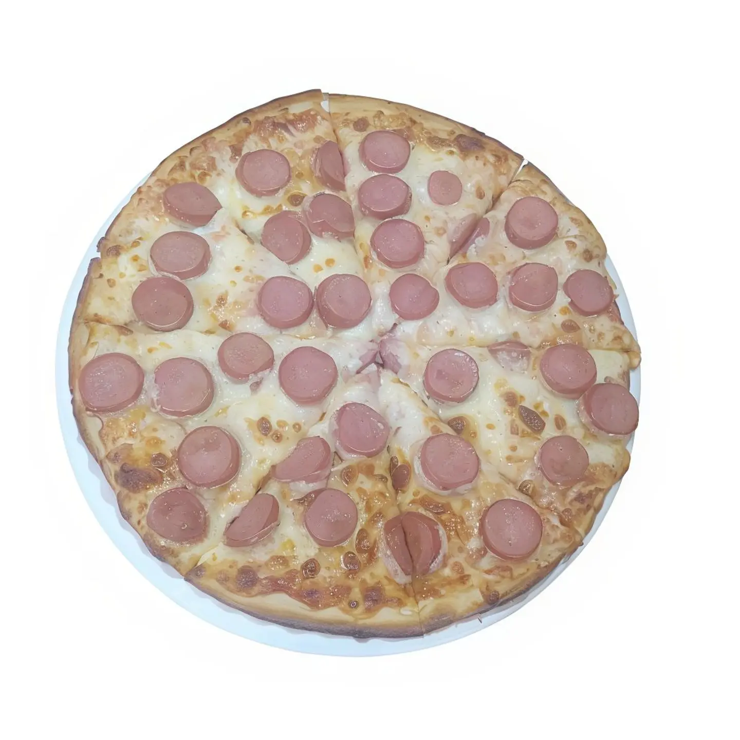 بيتزا نقانق