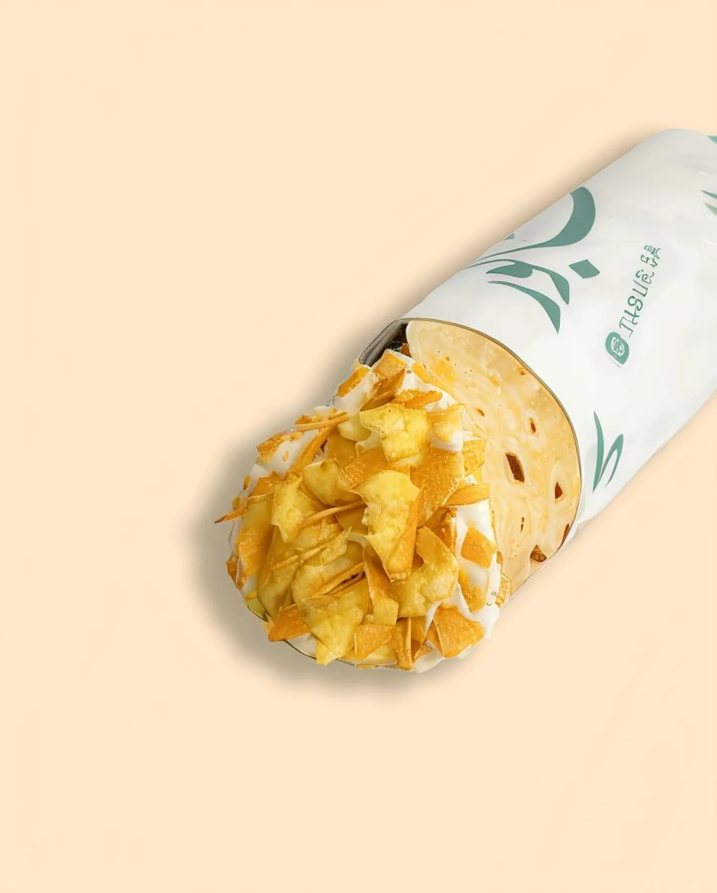 بيض جبنة شبس