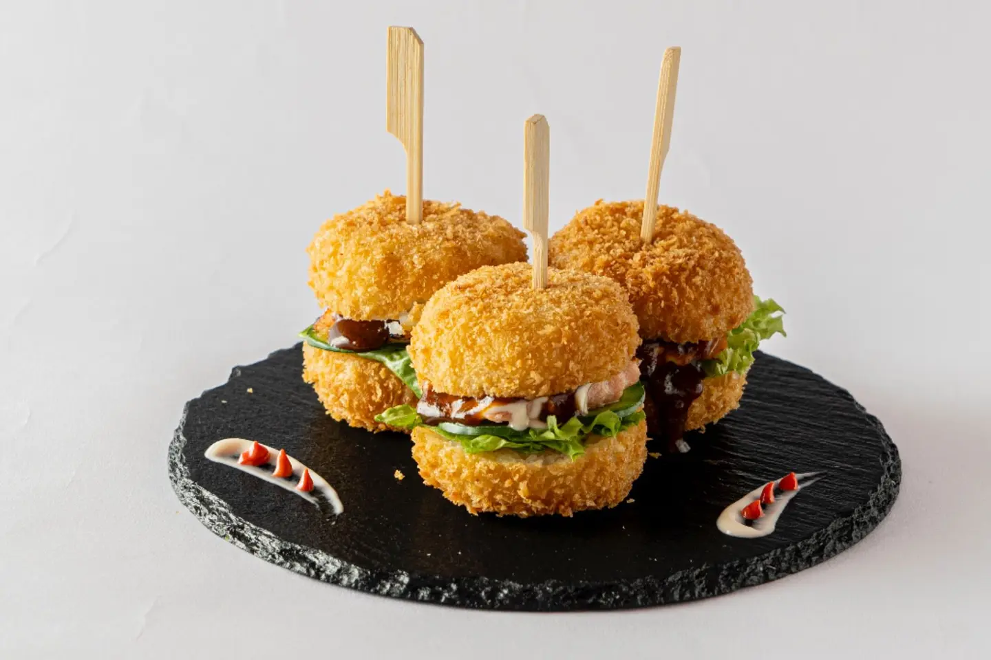 Salmon Sushi Burger