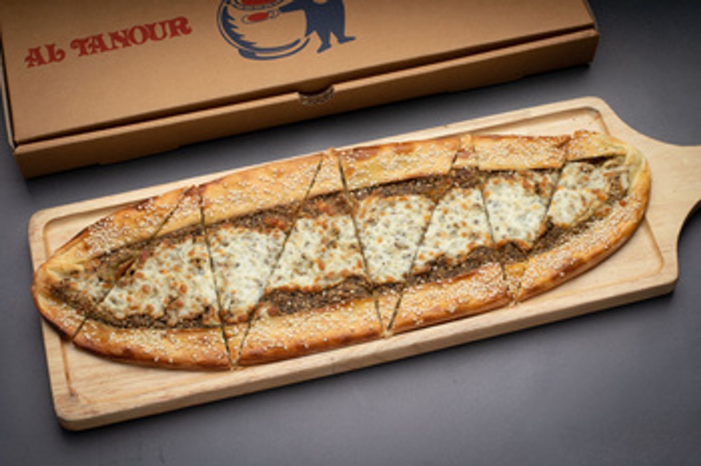 Cheese & Zaatar Boat