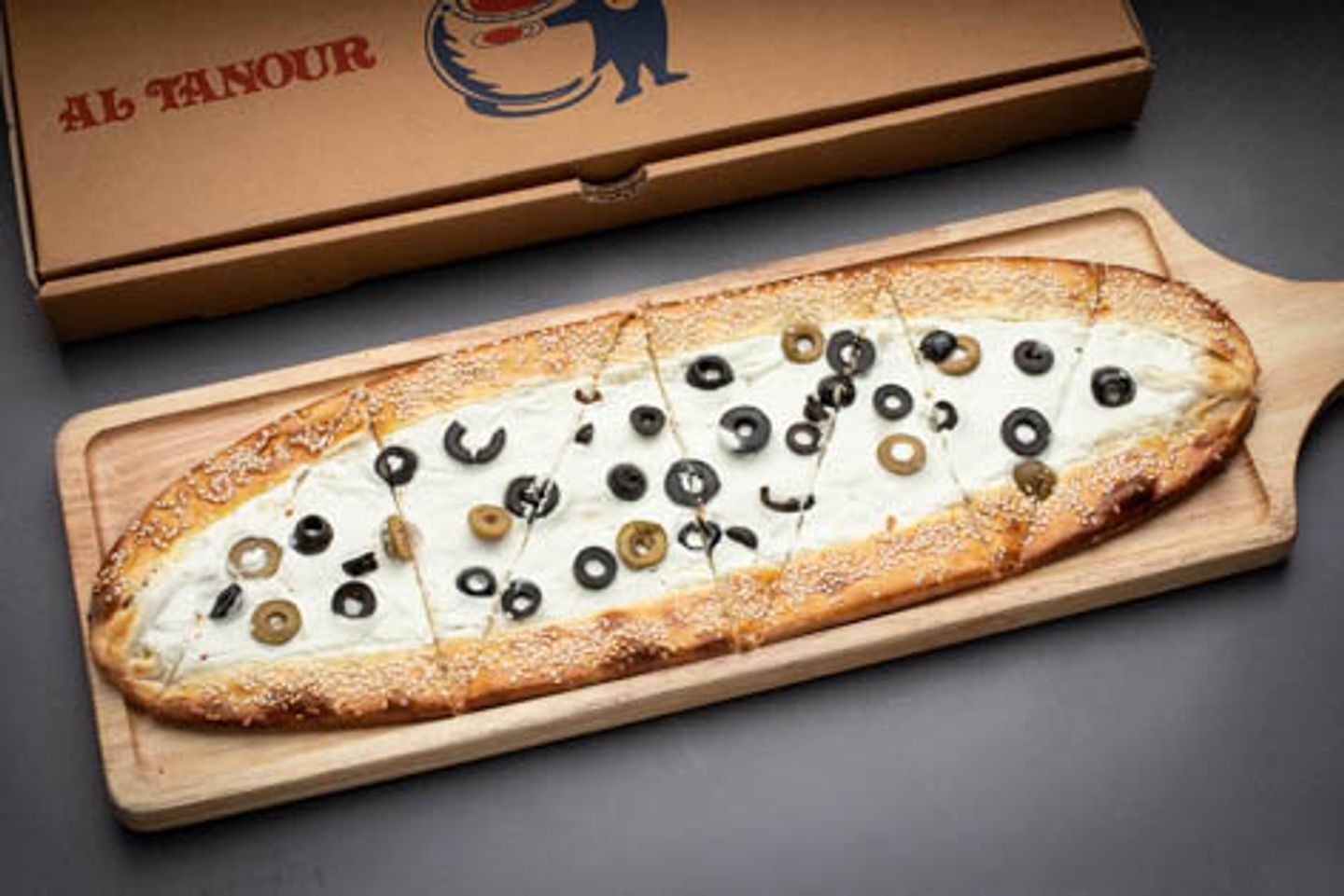 Labneh & Olives Boat