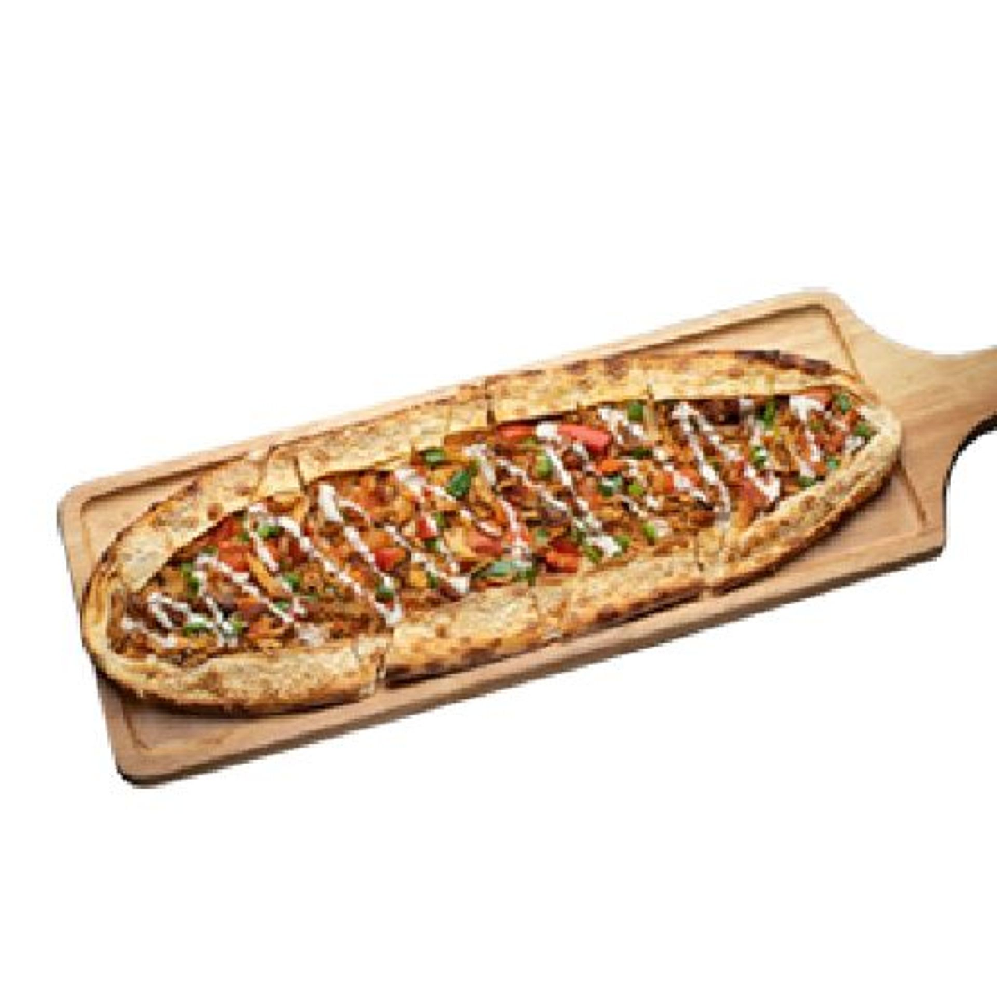 قارب شاورما لحم