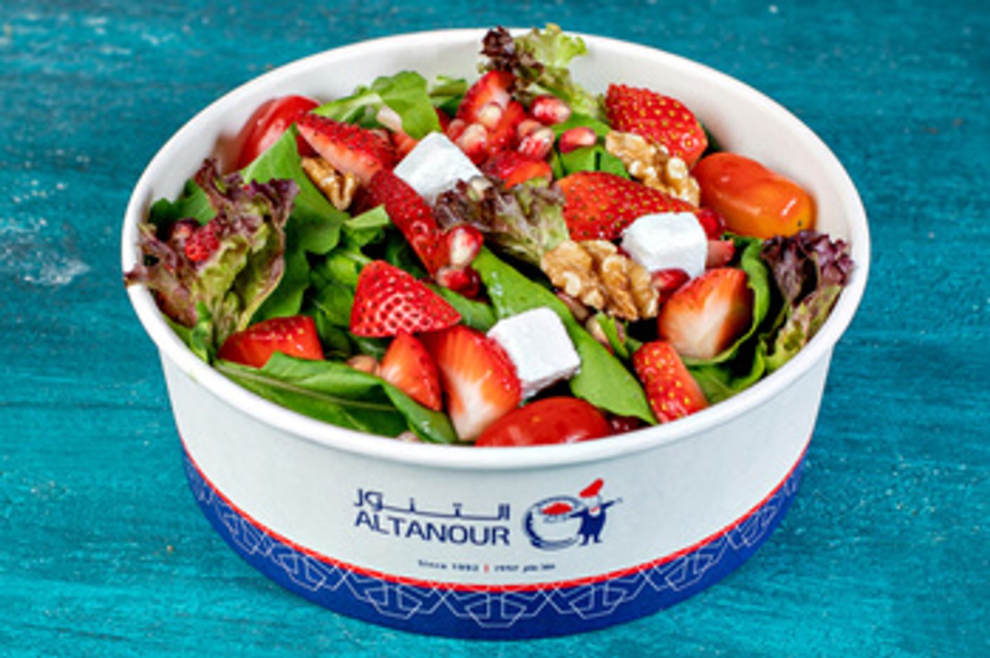 Arugula & Strawberries Salad