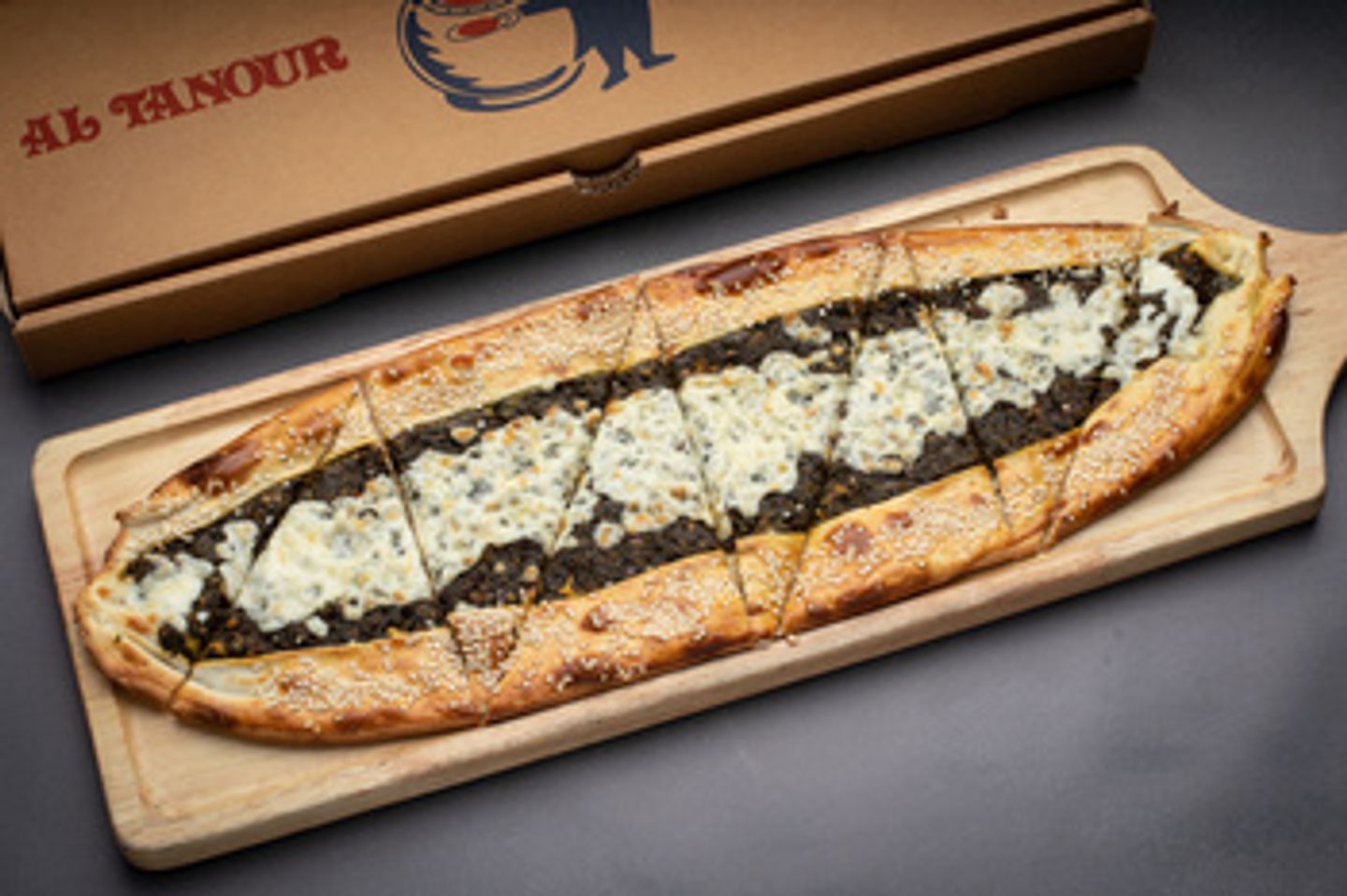 Spinach & Cheese Boat
