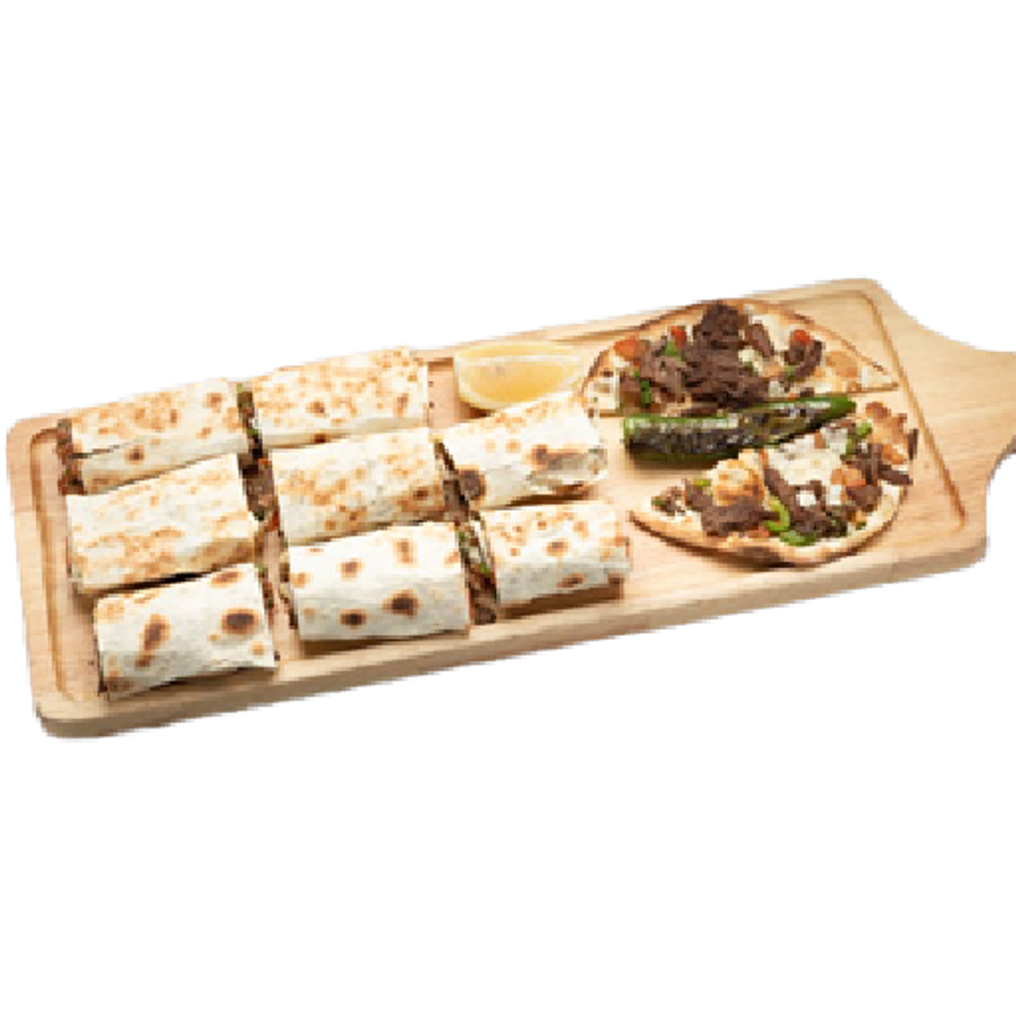 Turkish Roll Beef Shawarma