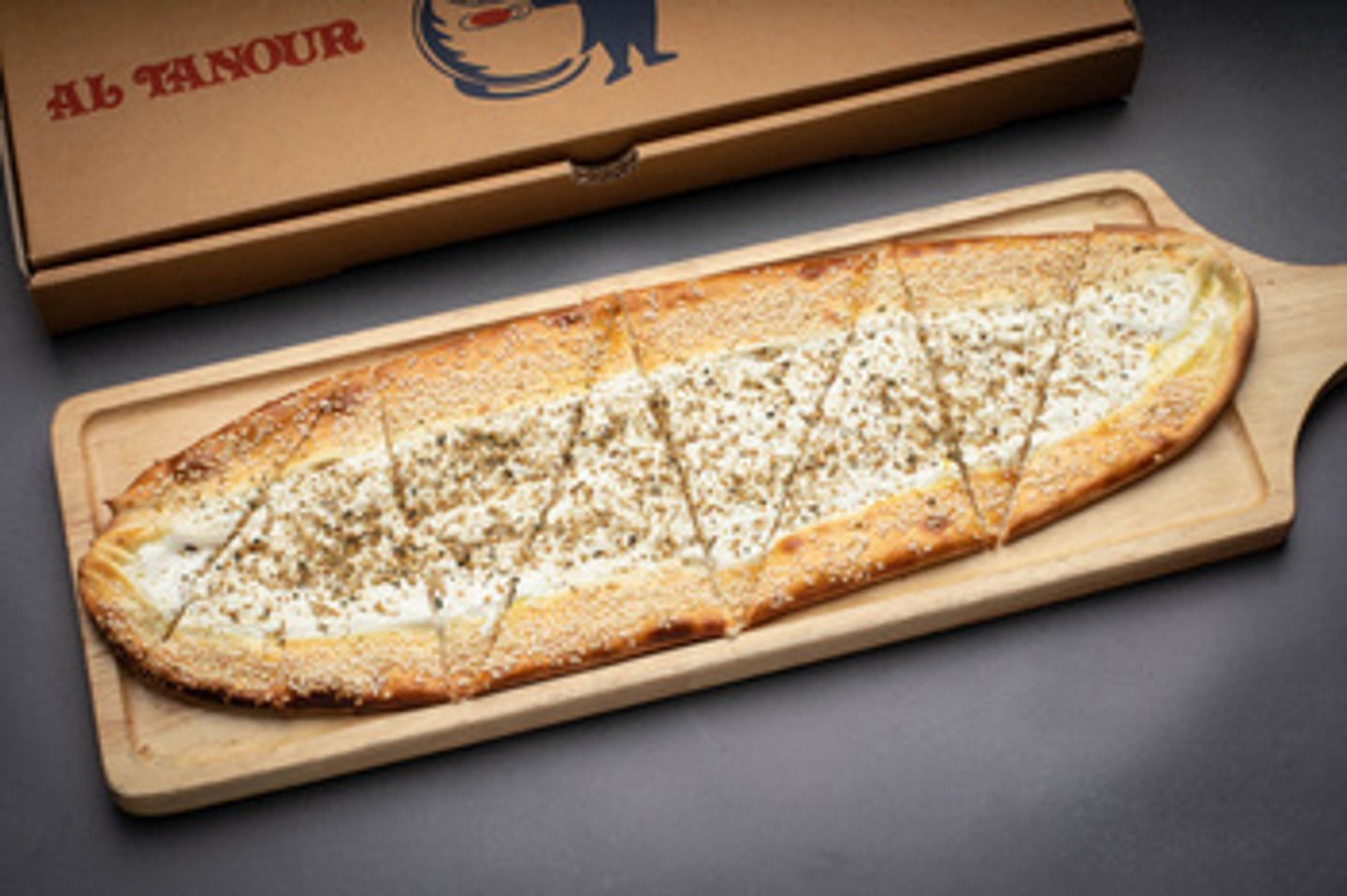 Labneh & Zaatar Boat