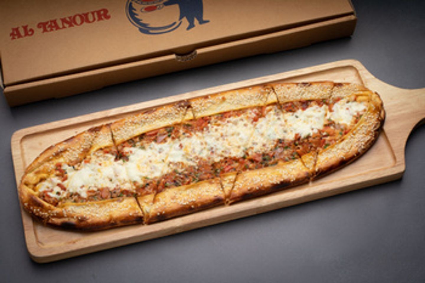 Muhammara With Cheese Boat