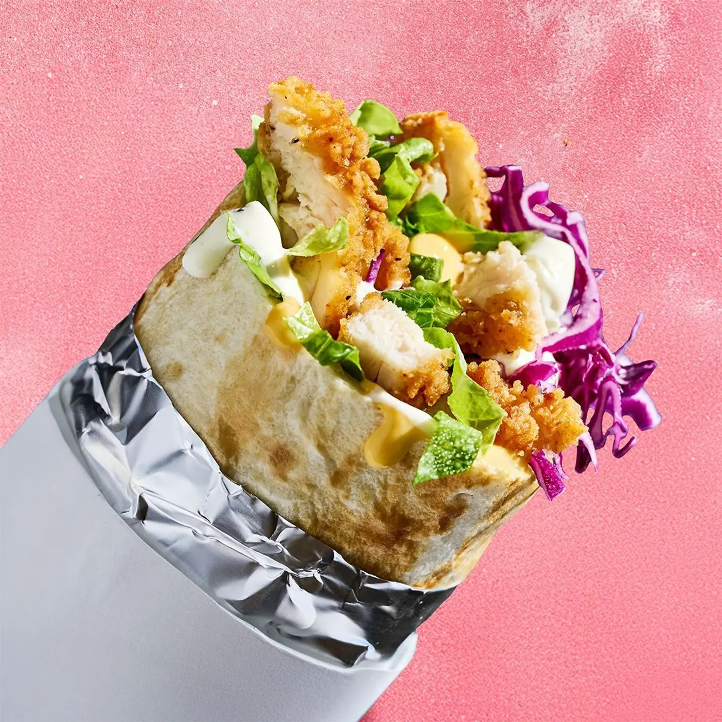 Crispy Chicken Burrito