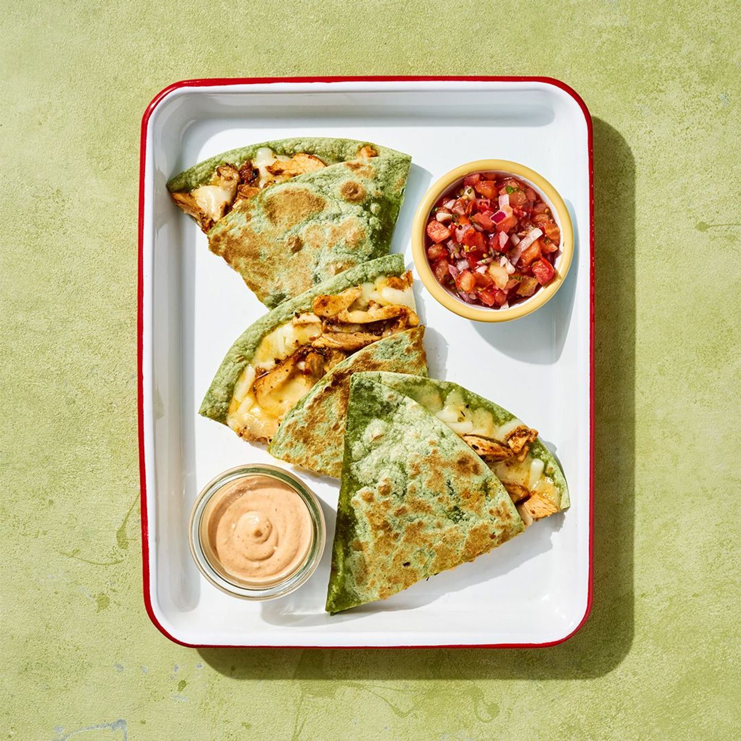 Healthy Chicken Quesadilla