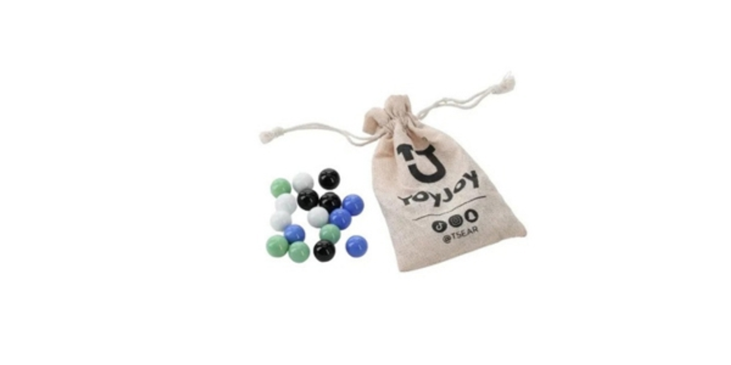 Spare Jacaro Balls For Four Players With A Fabric Bag From Toy Joy