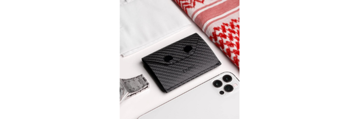 Trove Cardholder In Fiber & Black