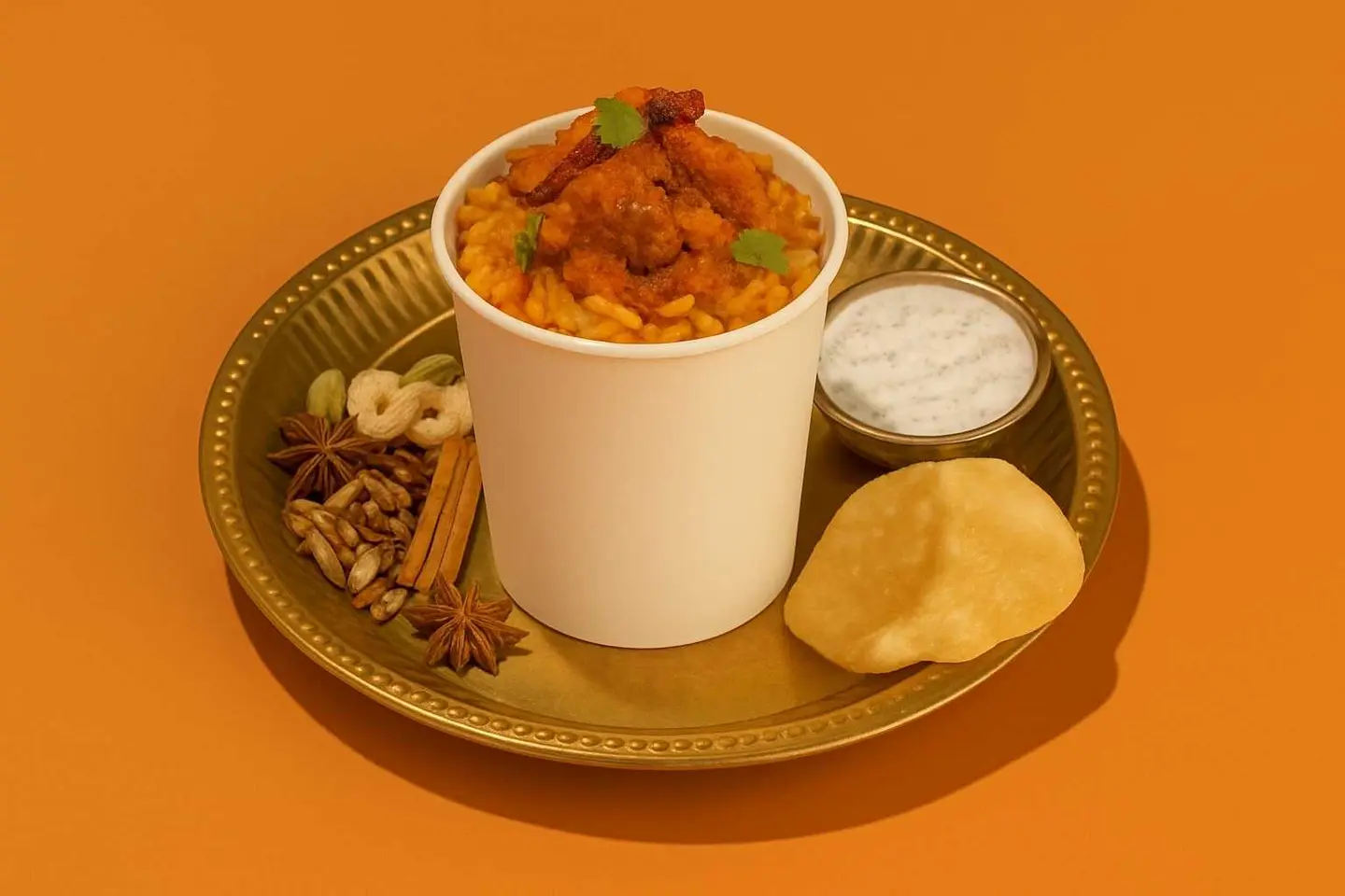 Butter Chicken Biryani