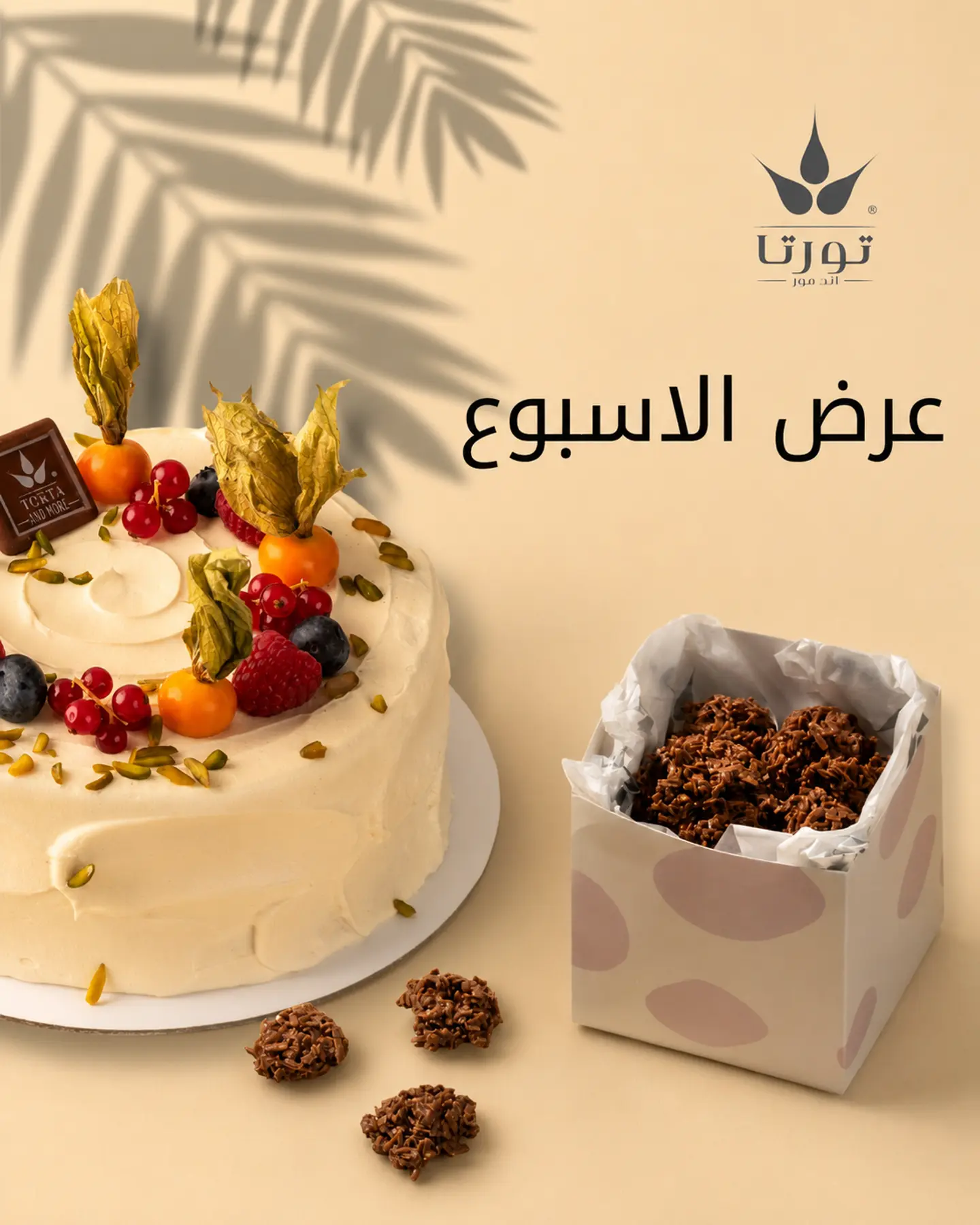 Fruit Cake + Coconut Bites