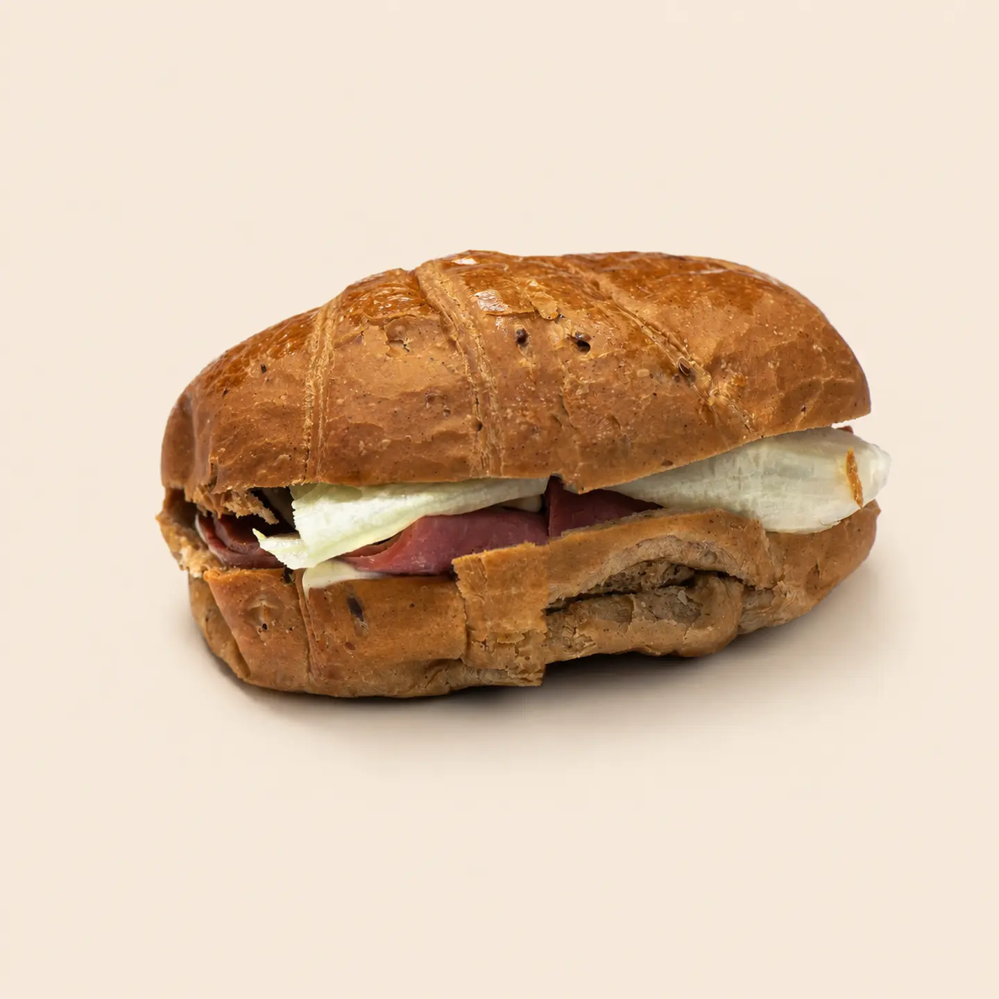 Roast Beef Multigrain Croissants