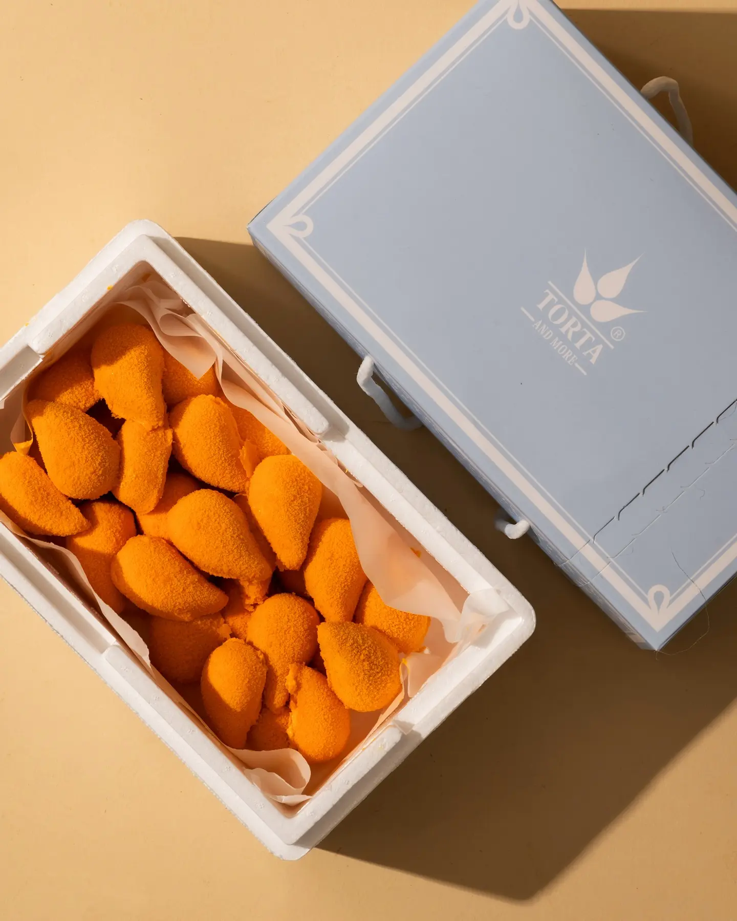 Mango Ice Cream Bites