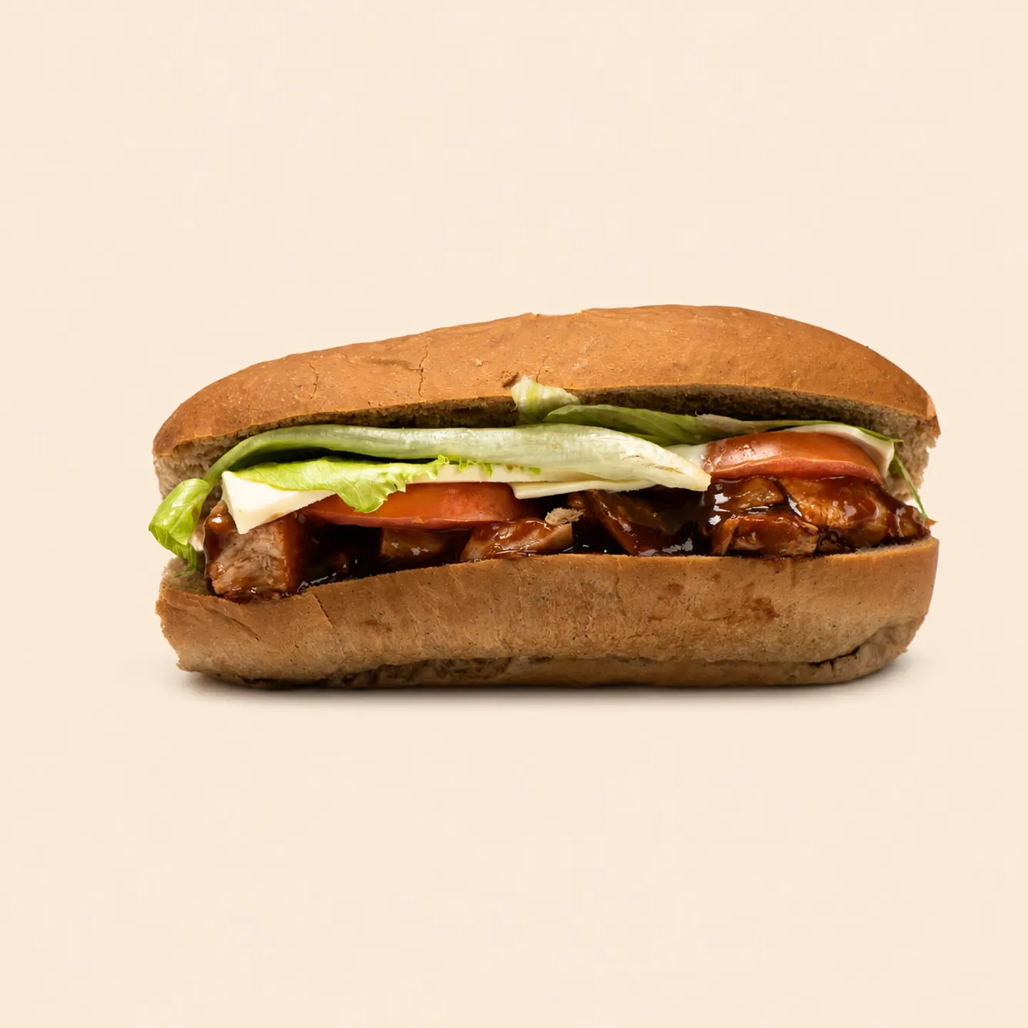 Chicken Bbq Brown Baguette