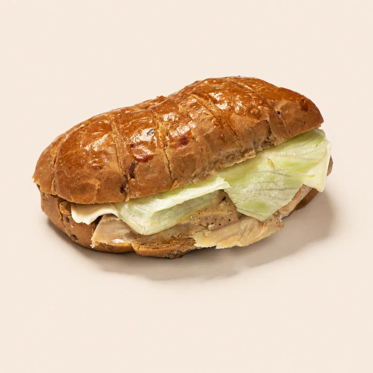 Chicken Caesar Multigrain Croissants